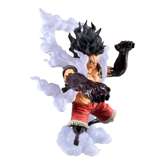 Figure Luffy Gear 4 Snake Man One Piece Banpresto King of Artists 14cm