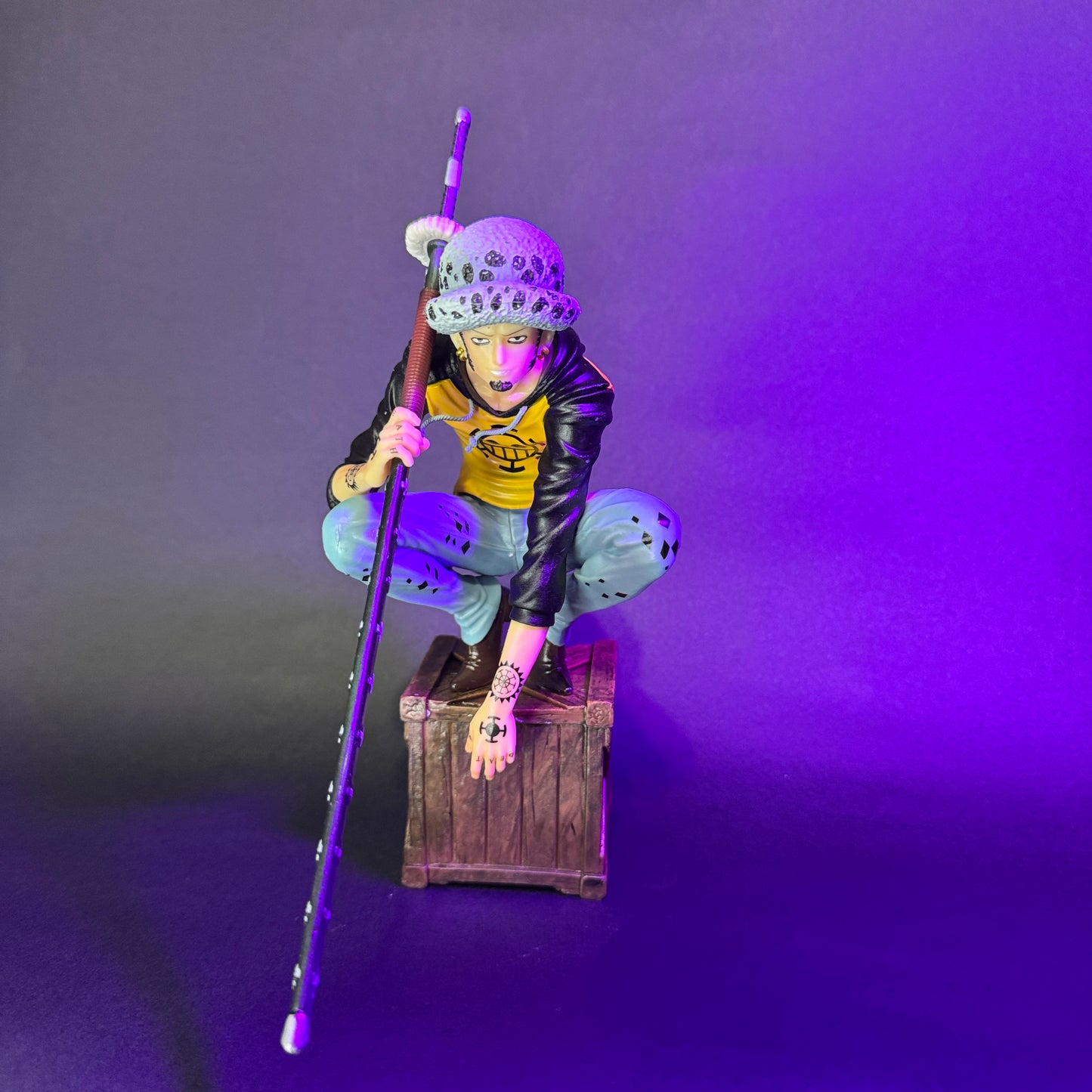 Action Figure Law – One Piece 21cm com Katana Kikoku