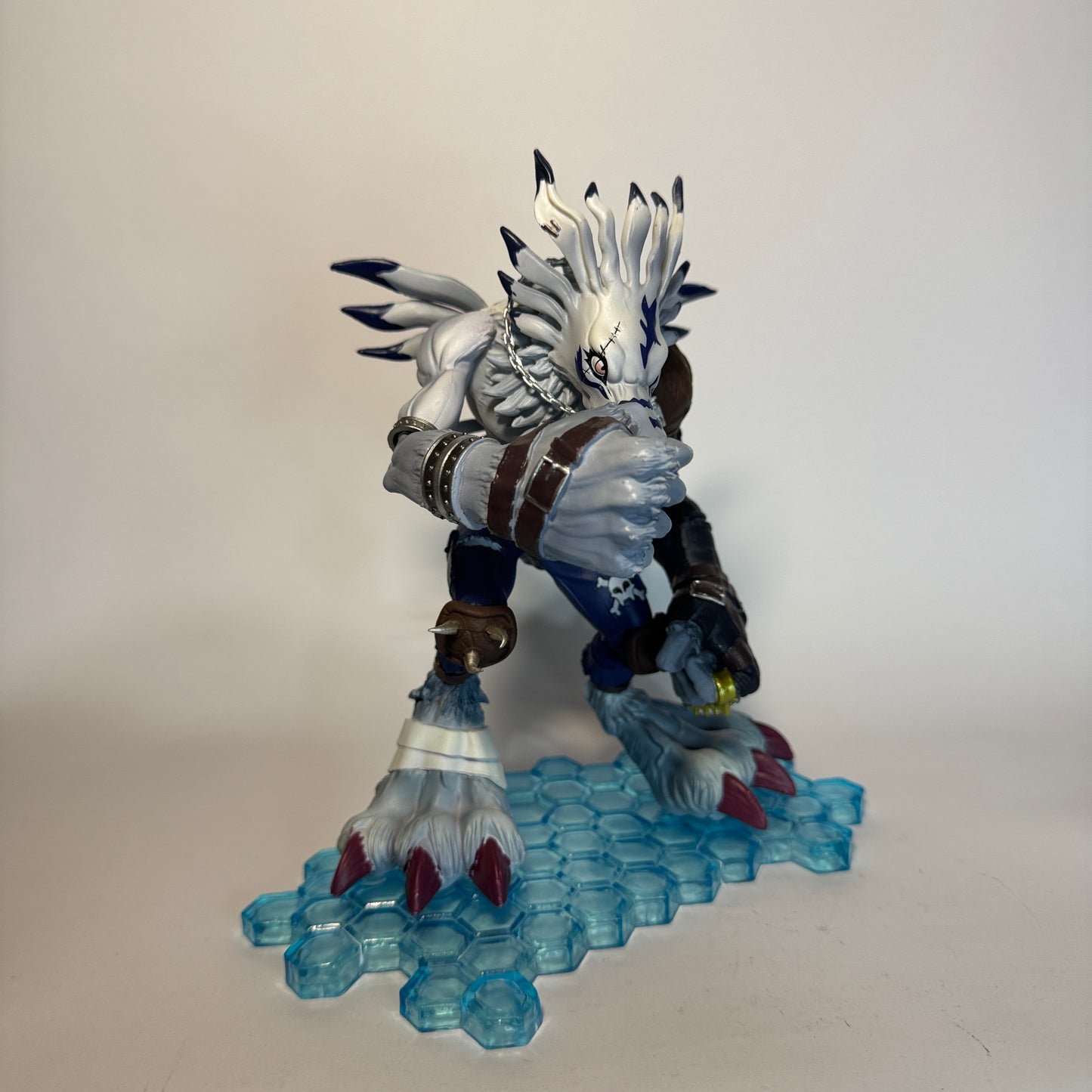Action Figure Weregarurumon 18cm Digimon Colecionável
