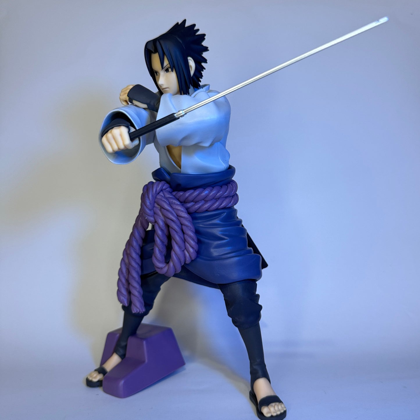 Sasuke Uchiha Banpresto 25cm PVC Naruto Colecionável