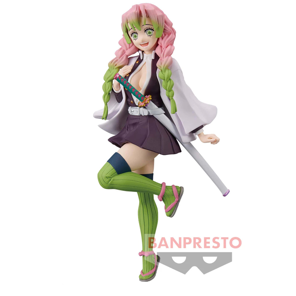 Figure Mitsuri Kanroji – Pose Kawaii – Demon Slayer 17cm Bandai