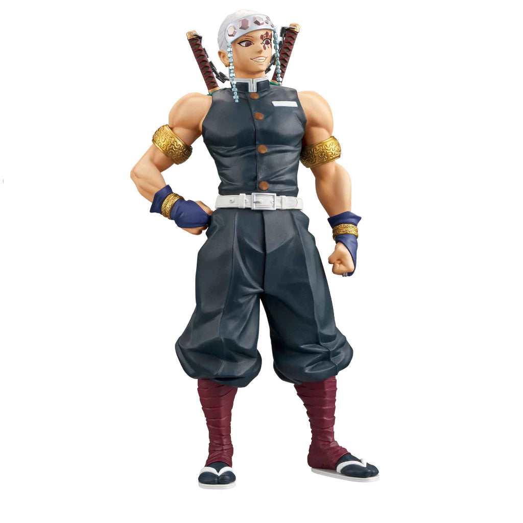 Action Figure Tengen Uzui – Demon Slayer, 19 cm Bandai PVC