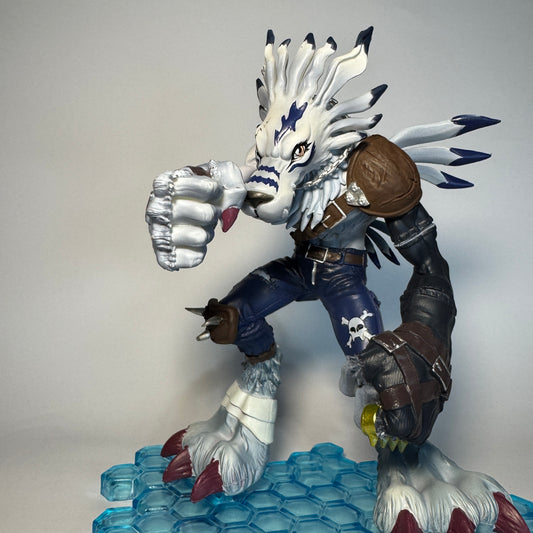 Action Figure Weregarurumon 18cm Digimon Colecionável