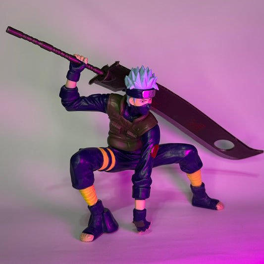 Action Figure Kakashi com Espada - Naruto - 15cm