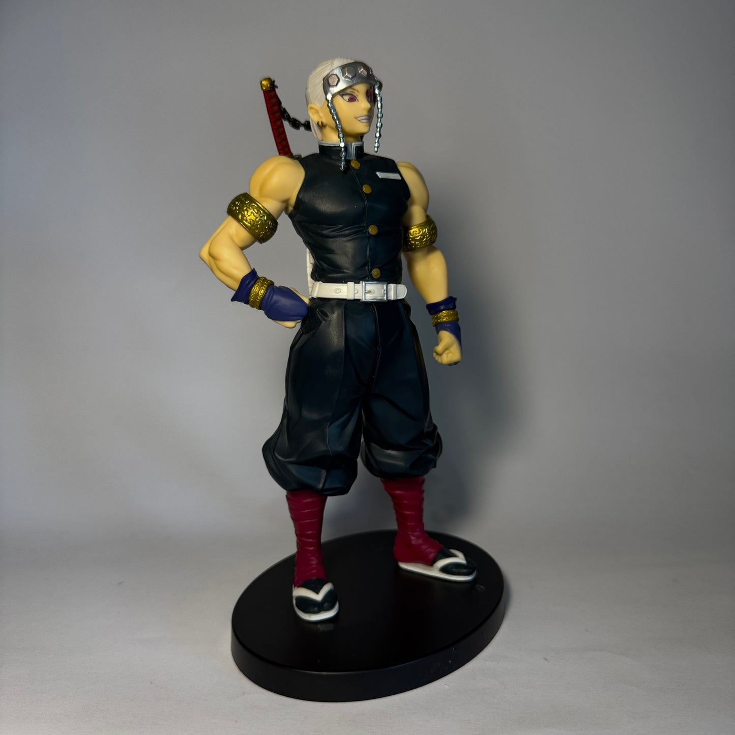 Action Figure Tengen Uzui – Demon Slayer, 19 cm Bandai PVC