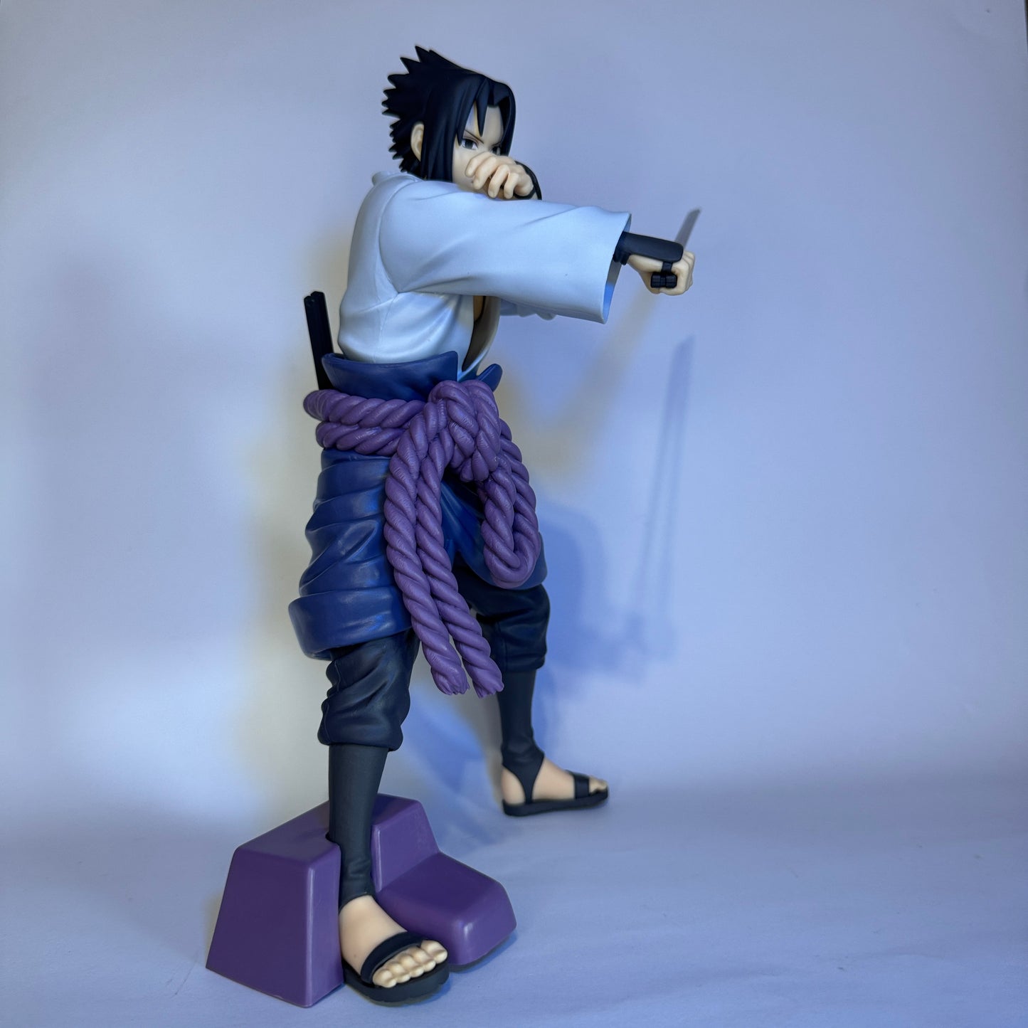Sasuke Uchiha Banpresto 25cm PVC Naruto Colecionável