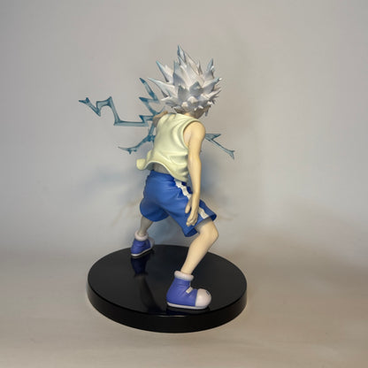 Action Figure Killua Zoldyck com Efeito Relâmpago - Hunter x Hunter - 15cm Detalhes Premium