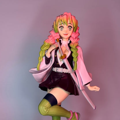 Figure Mitsuri Kanroji – Pose Kawaii – Demon Slayer 17cm Bandai