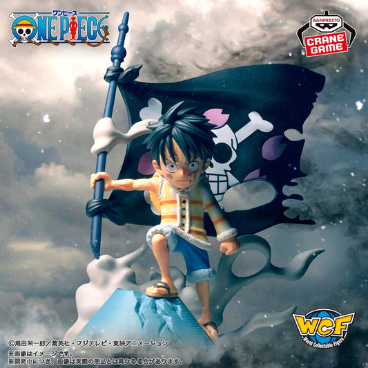 Figure Luffy One Piece Banpresto WCF Log Stories 8cm