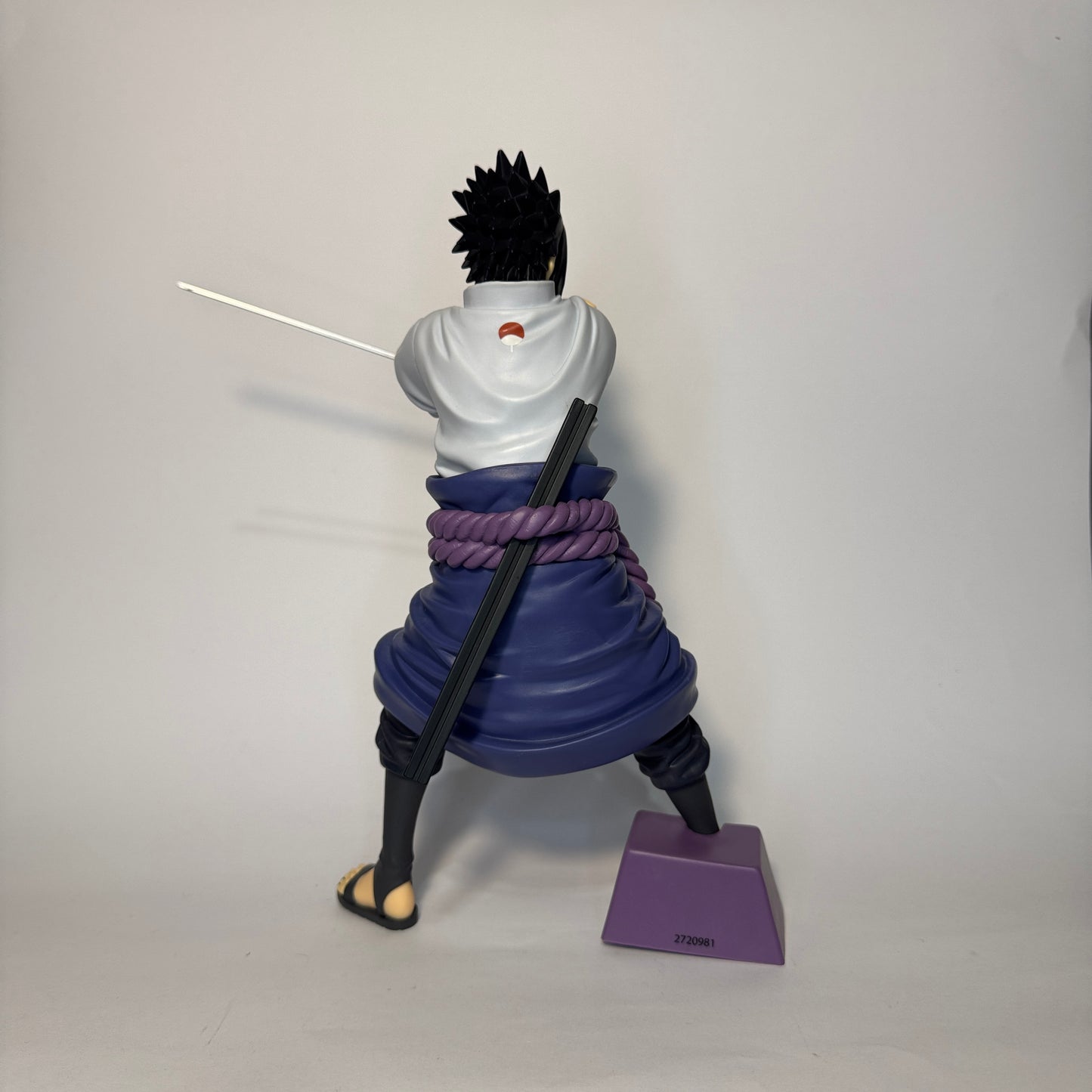 Sasuke Uchiha Banpresto 25cm PVC Naruto Colecionável