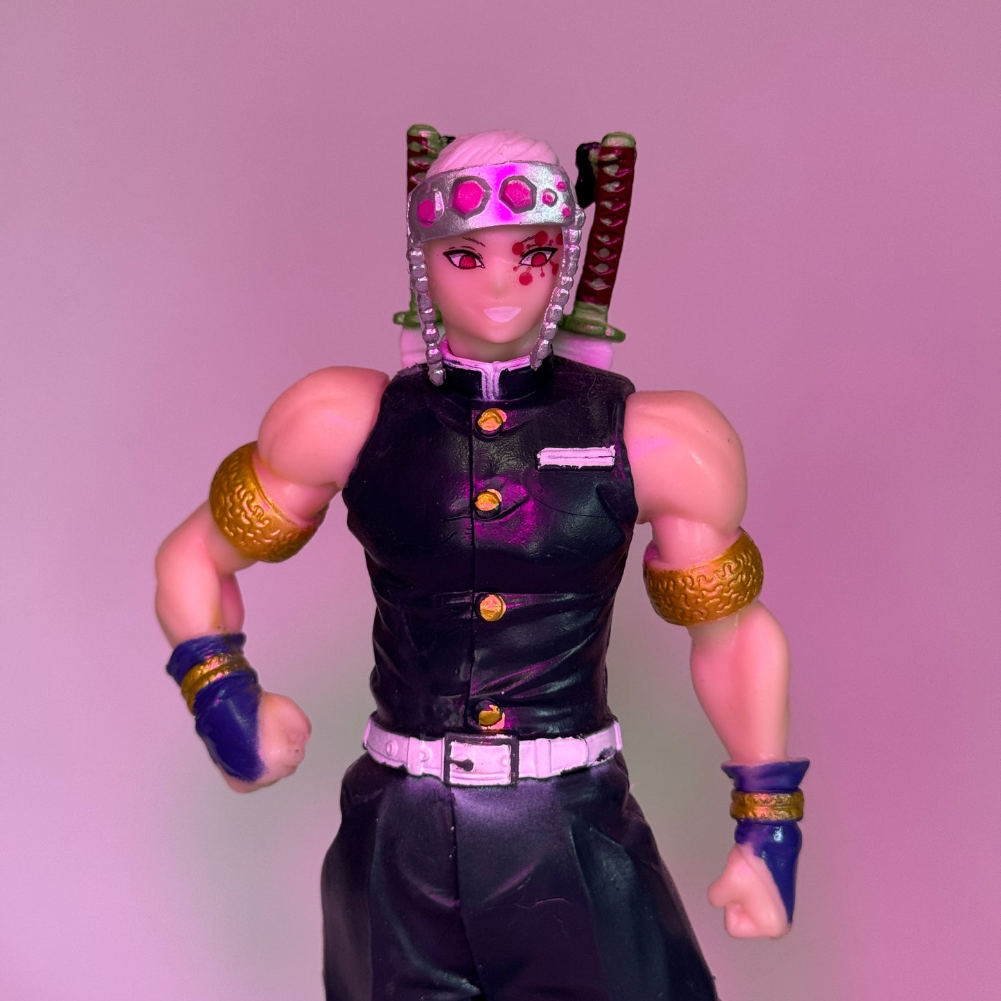 Action Figure Tengen Uzui – Demon Slayer, 16 cm PVC