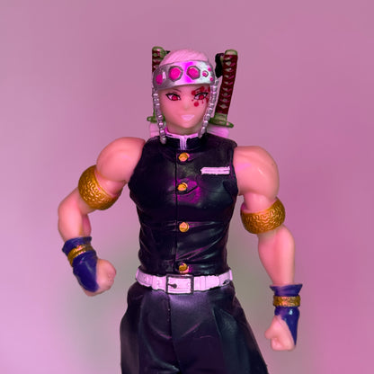 Action Figure Tengen Uzui – Demon Slayer, 16 cm PVC