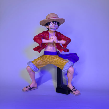Action Figure Luffy – One Piece – 21 cm – Banpresto Grandista