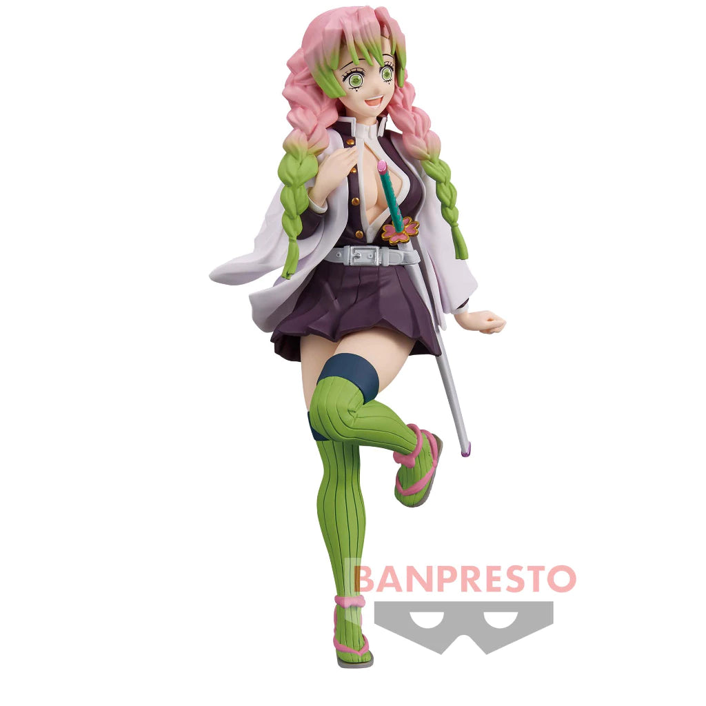 Figure Mitsuri Kanroji – Pose Kawaii – Demon Slayer 17cm Bandai
