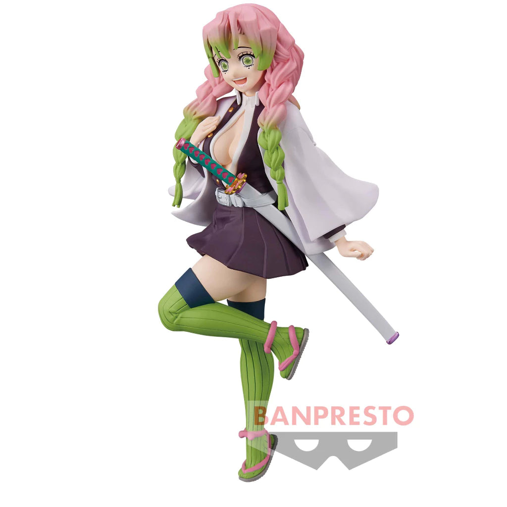 Figure Mitsuri Kanroji – Pose Kawaii – Demon Slayer 17cm Bandai