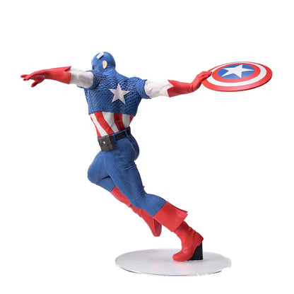 Action Figure Capitão América (Marvel) – 17 cm – PVC Premium – SEGA