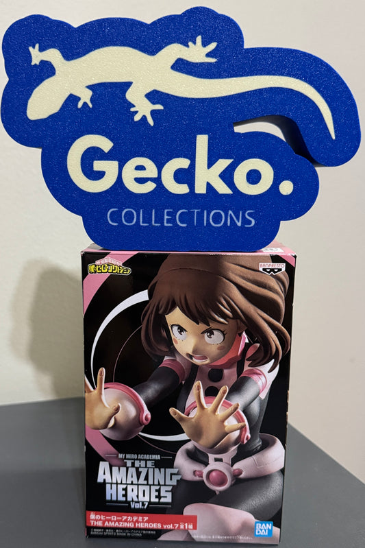 Figure Uraraka My Hero Academia Banpresto The Amazing Heroes