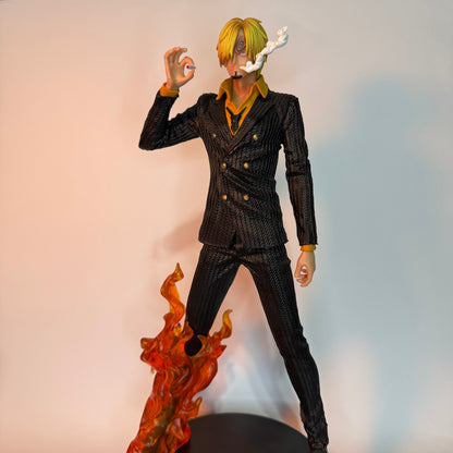 Action Figure Sanji One Piece 30cm – Perna Flamejante