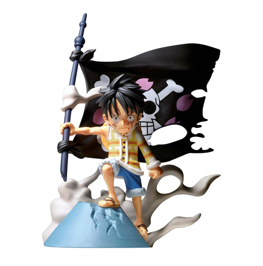 Figure Luffy One Piece Banpresto WCF Log Stories 8cm